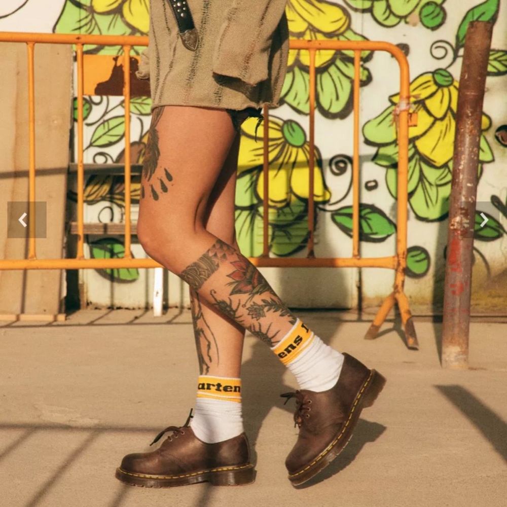 Dr. Martens Gaucho Crazy Horse Leather Oxford Shoes sz 8.5
